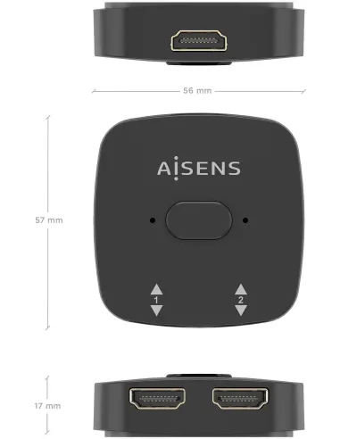 Splitter HDMI Aisens A123-0948
