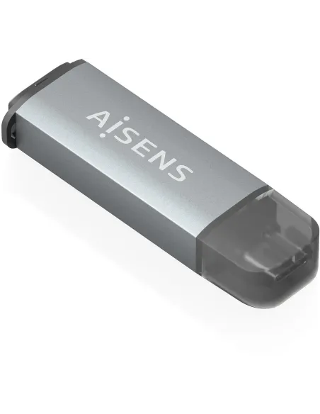 Lector de tarjetas Aisens ASCR-2C10-GR