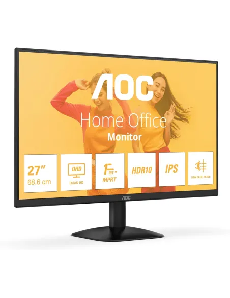 AOC Q27B35E 27" QHD IPS 75Hz Adaptive Sync HDR10 Negro
