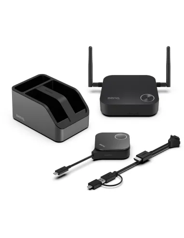 BenQ InstaShow WDC15 9H.K0EBY.E0E Sistema de Presentación Inalámbrico 4K UHD Negro