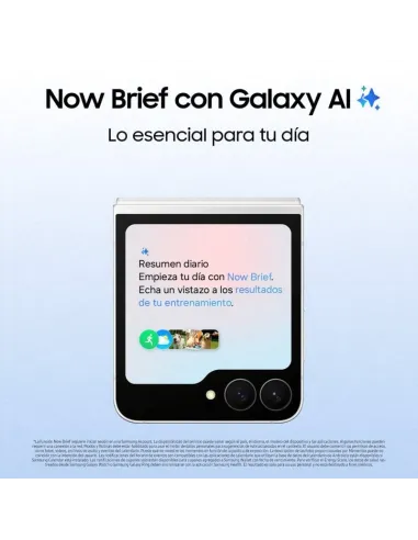 Smartphone Samsung Galaxy Z Flip7 FE 5G 8/256GB Negro