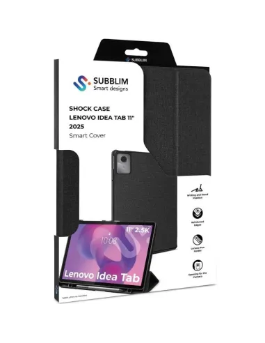 Funda para Tablet Lenovo Idea Tab 11 Subblim Shock Case Negra