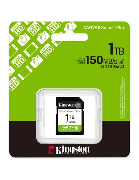 Tarjeta de Memoria Kingston Canvas Select Plus 1TB