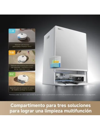 Robot aspirador Dreame Matrix10 Ultra con base inteligente