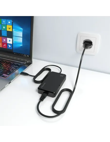 Cargador de Portátil Aisens ASCH-1PD65D068-BK