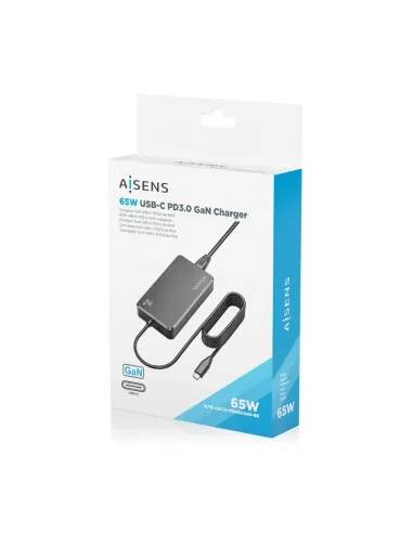 Cargador de Portátil Aisens ASCH-1PD65D068-BK