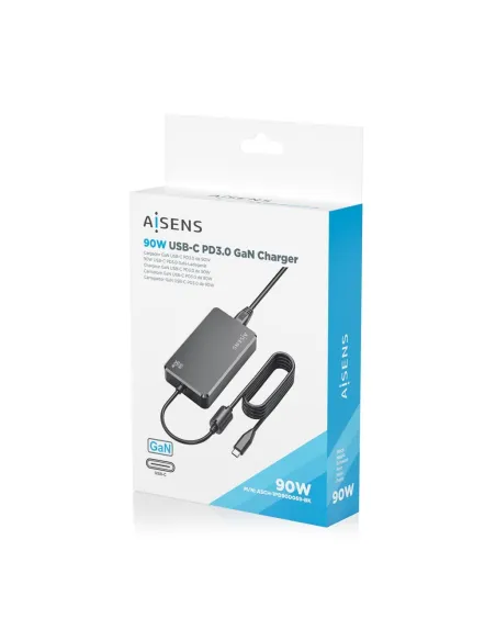 Cargador de Portátil Aisens ASCH-1PD90D069-BK