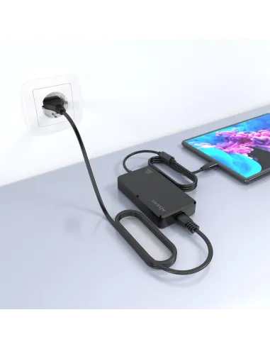 Cargador de Portátil Aisens ASCH-1PD100D070-BK