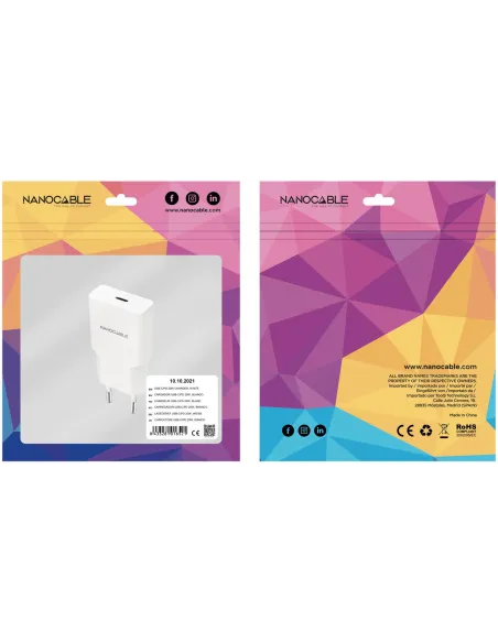 Cargador de Móvil Nanocable 10.10.2021