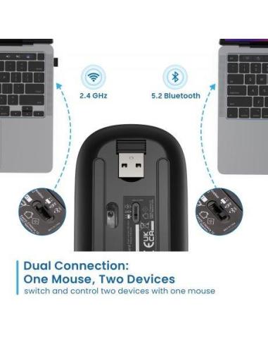 Ewent EW3242 Ratón Inalámbrico USB-A 1600 DPI