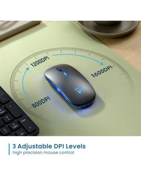 Ewent EW3242 Ratón Inalámbrico USB-A 1600 DPI