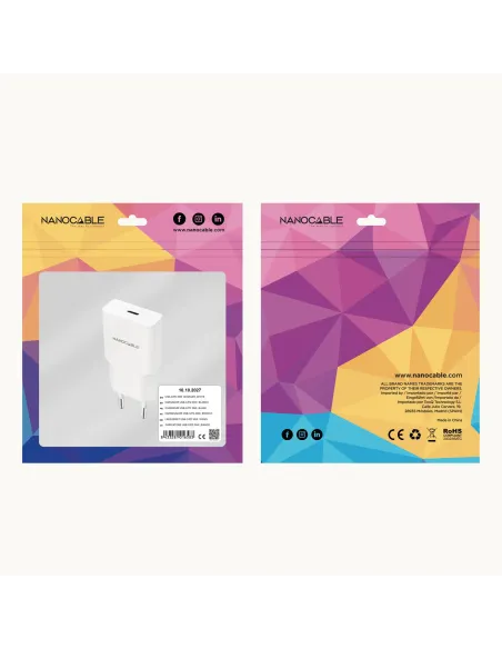 Cargador de Móvil Nanocable 10.10.2027