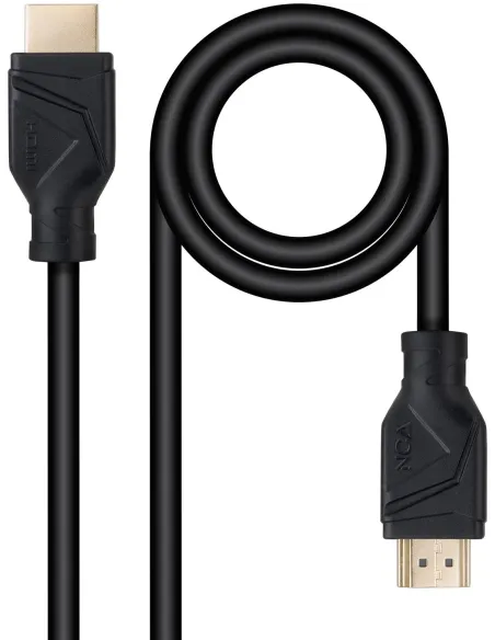 Nanocable 10.15.8301 Cable HDMI 2.1 CCS 8K Macho-Macho 1M Negro