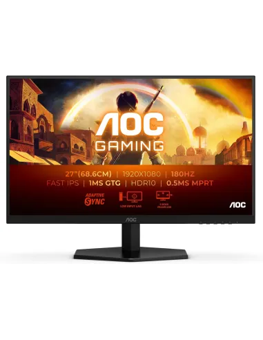 AOC 27G42E 27" LED Fast IPS FullHD 180Hz HDR10 Adaptive Sync