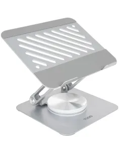 TooQ PH-NARVI-S Plata Rotación 360° Ajustable Hasta 13"-AAOATI1216
