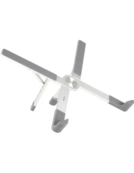 TooQ TQLRS0036-AL Soporte para Portátiles Elevador Plata