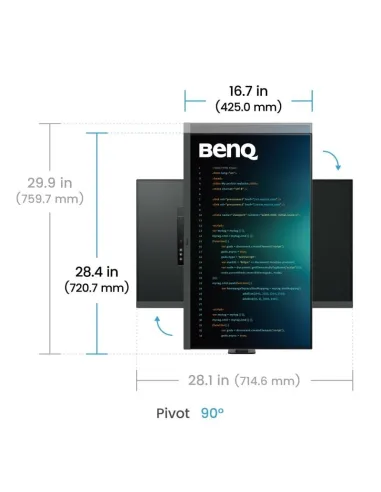 Monitor para programación Benq RD320 9H.LMTLA.TBE