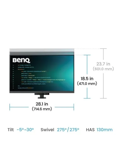 Monitor para programación Benq RD320 9H.LMTLA.TBE