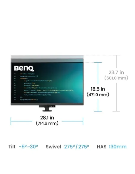 Monitor para programación Benq RD320 9H.LMTLA.TBE