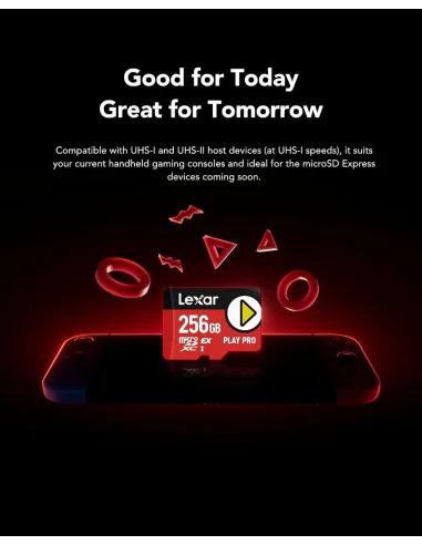 Tarjeta de Memoria Lexar Play Pro 256GB