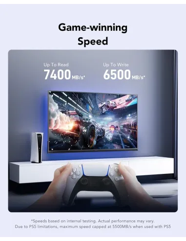 Disco Duro SSD Lexar Play 2280 2TB LNMPLY8002T-RNNNG2