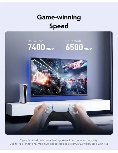 Disco Duro SSD Lexar Play 2280 2TB LNMPLY8002T-RNNNG2