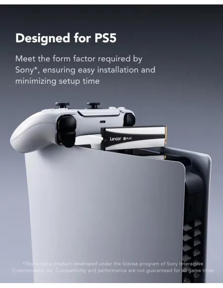 Disco Duro SSD Lexar Play 2280 2TB LNMPLY8002T-RNNNG2