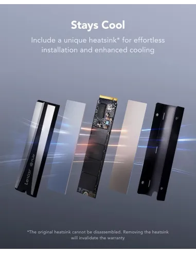 Disco Duro SSD Lexar Play 2280 2TB LNMPLY8002T-RNNNG2