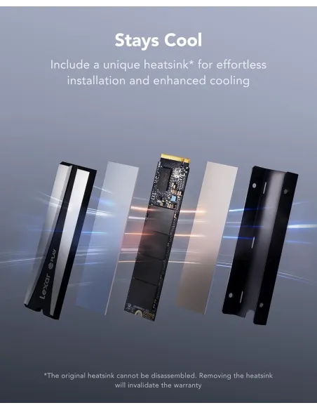 Disco Duro SSD Lexar Play 2280 2TB LNMPLY8002T-RNNNG2