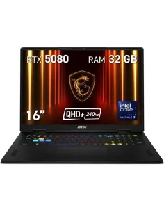 MSI Crosshair 16 HX AI D2XWFKG-244XES Intel Core Ultra 9-275HX/32GB/2TB SSD/RTX 5060/16" FreeDOS