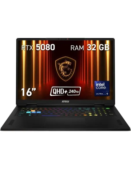 MSI Crosshair 16 HX AI D2XWFKG-244XES Intel Core Ultra 9-275HX/32GB/2TB SSD/RTX 5060/16" FreeDOS