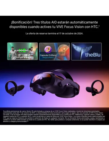 Gafas Realidad Virtual HTC Vive Focus Vision