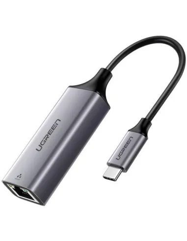 Ugreen 50737 Adaptador USB C-Ethernet 1000 Mbit/s Gris