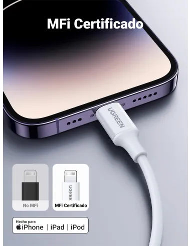 Cable Ligthning Ugreen 10493