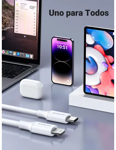 Cable Ligthning Ugreen 10493