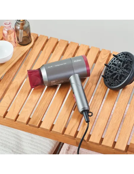 Secador de pelo Solac Hair&Go Ionic 1800 plegable 2000W