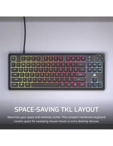 Teclado Corsair K55 Core TKL CH-9216065-ES
