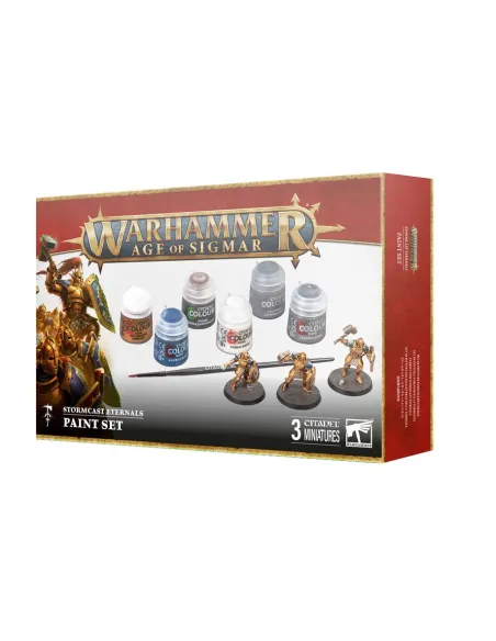 Age of Sigmar: Set de pinturas Forjados en la Tormenta