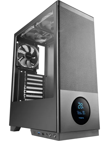 Tacens Sagitta20 Negra LED ATX Semitorre 3x 120mm Cristal Templado