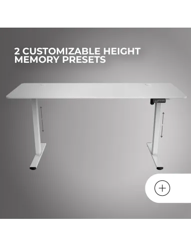 Escritorio para PC Mars Gaming MGD-ERGOPRO160 Blanca