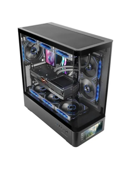 Torre Caja para PC Mars Gaming MC-LCDPRO Negra