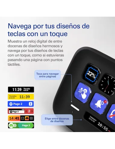 Capturadora de Video y Audio Elgato Stream Deck Neo Negro