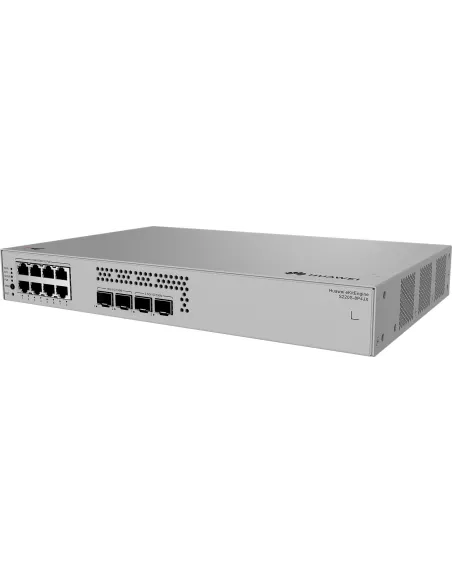 Huawei eKit S220S-8P4JX Gestionado L2 Gigabit Ethernet (10/100/1000) Energía sobre Ethernet (PoE) 1U Gris
