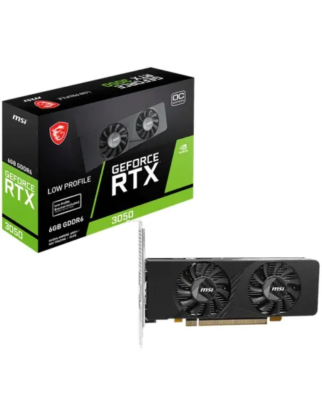 MSI GeForce RTX 3050 LP 6G OC 6GB GDDR6