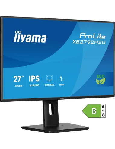 Iiyama ProLite XB2792HSU-B1 Panel IPS Full HD de 27” IPS con Eye Safe y Eye Comfort