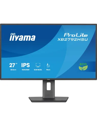 Iiyama ProLite XB2792HSU-B1 Panel IPS Full HD de 27” IPS con Eye Safe y Eye Comfort