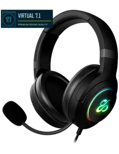 Newskill Sobek Negro 7.1 2ª Gen Auriculares Gaming RGB USB Cancelación de Ruido para PC/PS4/PS5/Mac-MULT63468
