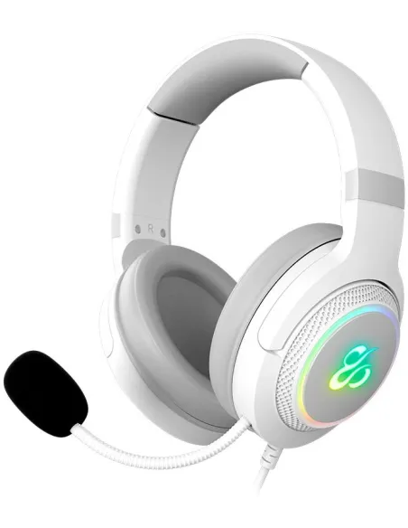 Newskill Sobek Ivory Auriculares Gaming RGB Multiplataforma Blancos