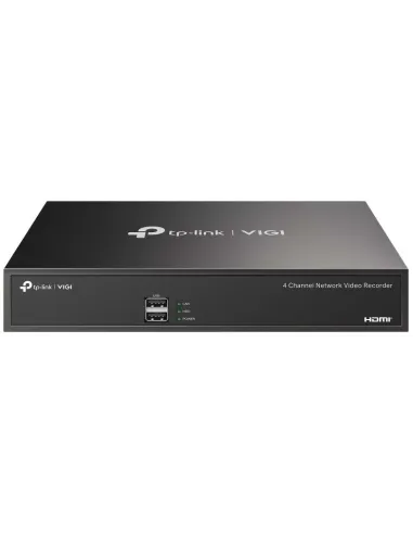 TP-Link VIGI NVR1004H Grabador Videovigilancia NVR Negro