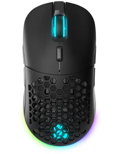 Newskill Arakne Elite Negro Ratón Gaming Inalámbrico RGB 16000DPI